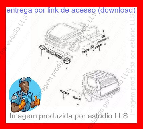 Catálogo Peças Vw Passat 1994 - 1997 + Gm Blazer 1996 - 20