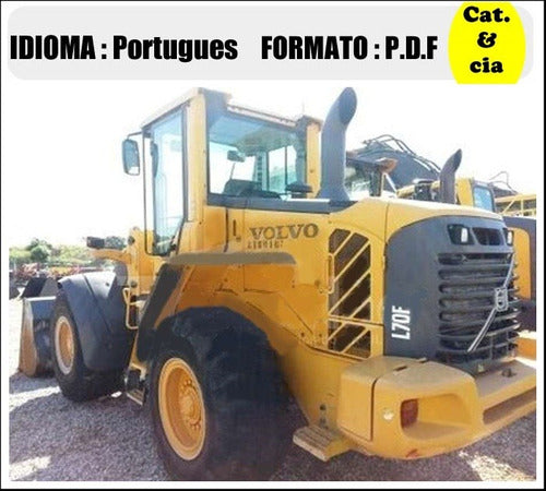 Catalogo De Pecas Pa Carregadeira Volvo - L70f - (em Portugu