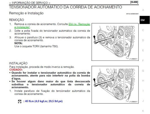 Manual De Serviços - Nissan Livina 1.6 16v E 1.8 16v