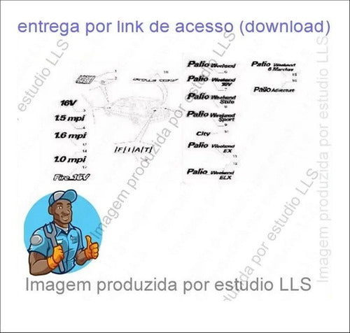 Catálogo Peças Fiat Palio Weekend Ex Elx Fire 1997 - 2000