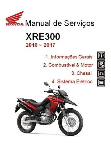 Manual De Serviços - Honda Xre300 2016/2017