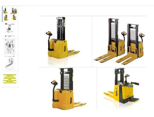 Manual Empilhadeira Yale Glp Diesel Eletrica - 58 Modelos
