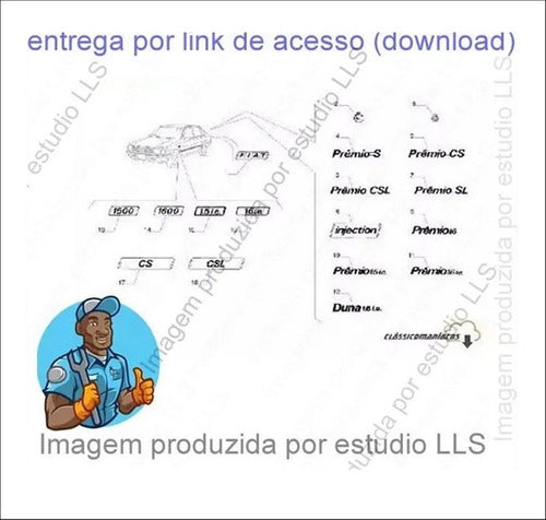 Catálogo Peças Fiat Prêmio 1.3 1.5 1.6 1985 - 1995