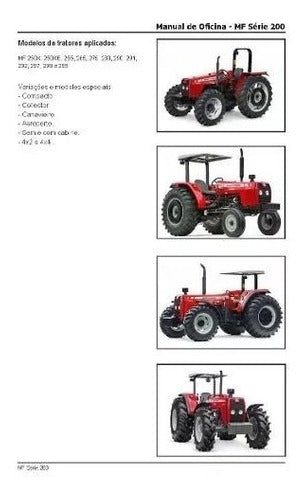 Manual Serviço Tratores Massey 250x 250xe 255 265 275 283