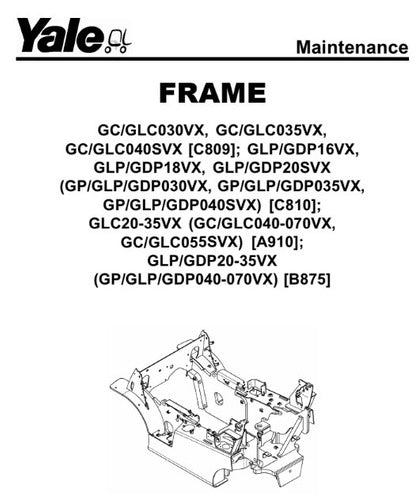 Manual Chassis Empilhadeira Yale