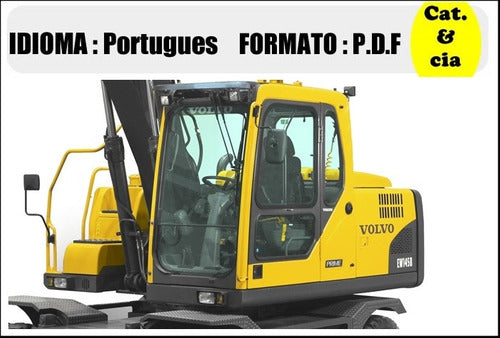 Catalogo De Pecas Escavadeiras Volvo - Ew145b - Pt-br