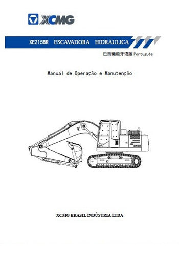 Manual De Operação E Manutenção Escavadora Hidráulica Xcmg
