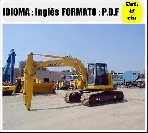 Catalogo De Pecas Escavadeiras Komatsu - Pc158us-2