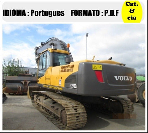 Catalogo De Pecas Escavadeiras Volvo - Ec290c L - Pt-br