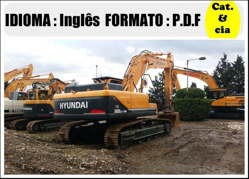 Catalogo De Pecas Escavadeira Hyundai - R300lc-9a - (ingles)