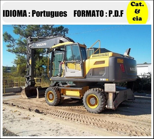 Catalogo De Pecas Escavadeiras Volvo - Ew180d - Pt-br