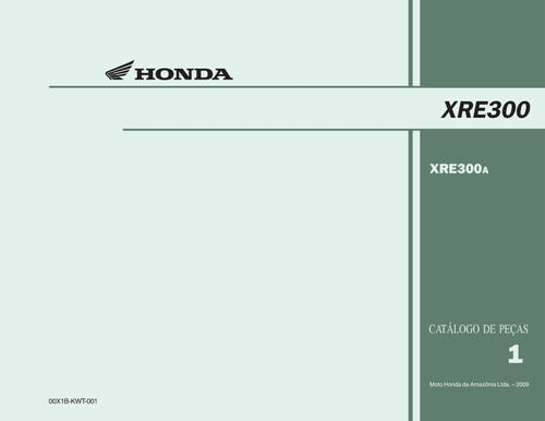 Catálogo De Peças Honda Xre300 (2010) -