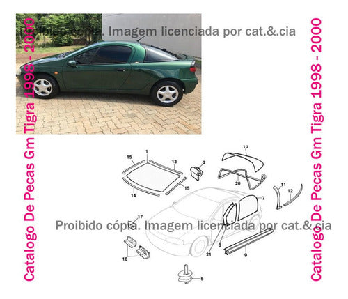 Catalogo De Pecas Gm Tigra 1998 - 2000