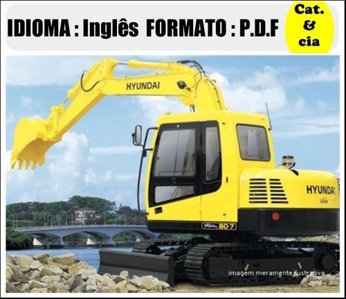 Catalogo De Pecas Escavadeira Hyundai - R80 - 7 - (ingles)