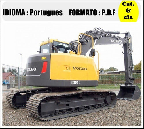 Catalogo De Pecas Escavadeiras Volvo - Ecr145c L - Pt-br