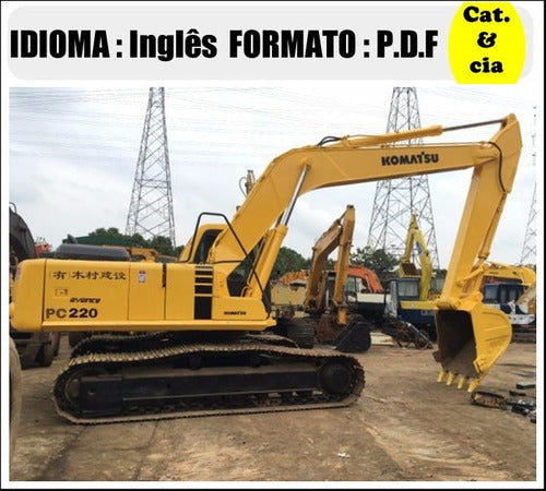 Catalogo De Pecas Escavadeiras Komatsu - Pc220-1