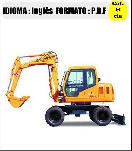 Catalogo De Pecas Escavadeira Hyundai - R95w - 3 - (ingles)