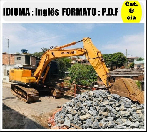 Catalogo De Pecas Escavadeira Hyundai - R140lc - 7a - (ingle