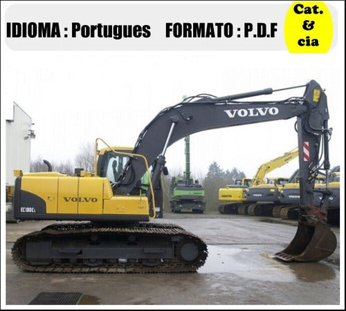 Catalogo De Pecas Escavadeiras Volvo - Ec180c L - Pt-br