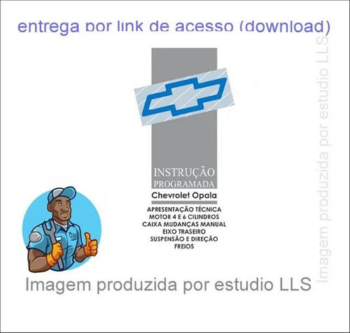 Manual Técnico Reparação Instrução Programada Gm Opala 1991