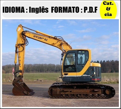 Catalogo De Pecas Escavadeira Hyundai - R145lcr - 9 - (ingle