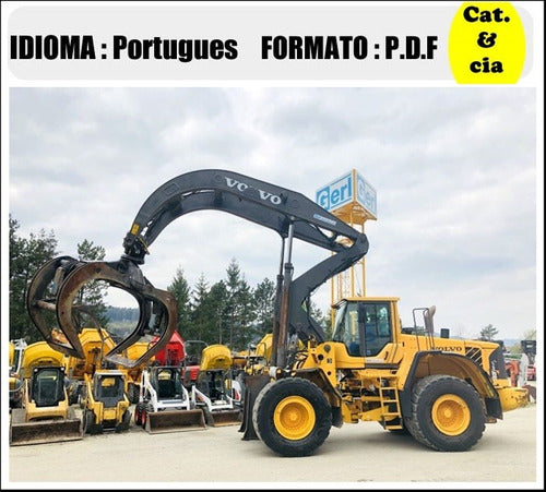 Catalogo De Pecas Carregadeira Volvo - L180f Hl - (em Portug