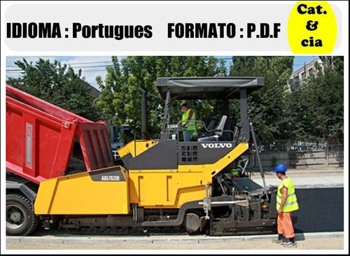 Catalogo De Pecas Pavimentadoras De Esterias Volvo - Abg7820