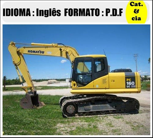 Catalogo De Pecas Escavadeiras Komatsu - Pc160lc-7