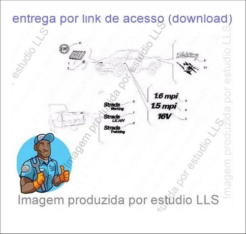 Catálogo Peças Fiat Strada Trekking Working 1999 - 2002