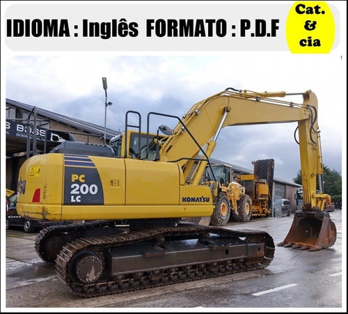 Catalogo De Pecas Escavadeiras Komatsu - Pc200lc-8