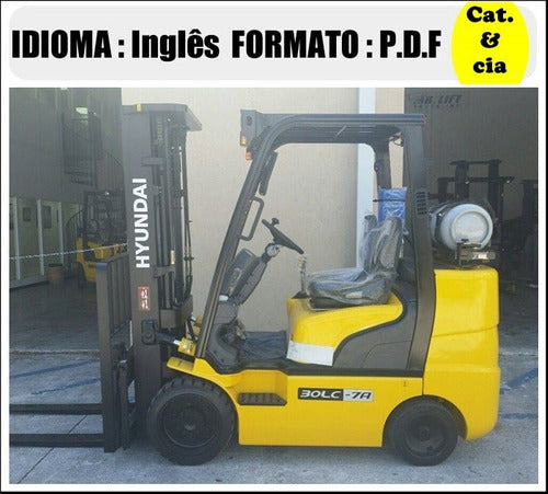 Catalogo De Pecas Empilhadeira Hyundai -25lc-30lc-7a (ingles