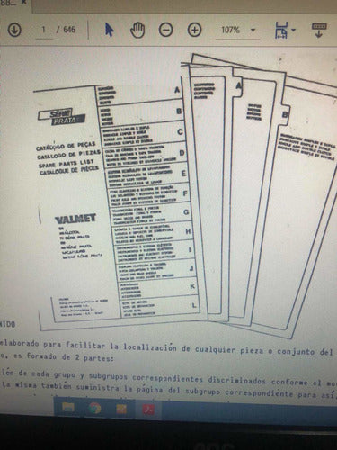 Catálogo De Peças Trator Valmet 68 78 88