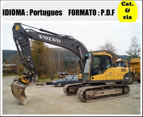 Catalogo De Pecas Escavadeiras Volvo - Ec160c L - Pt-br