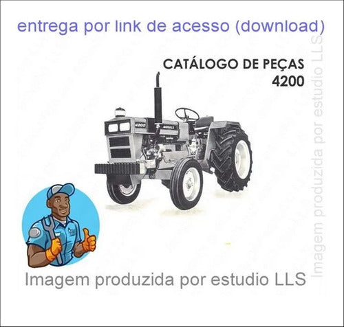 Catálogo Peças Micro Trator Agrale 4200 Motor M-790