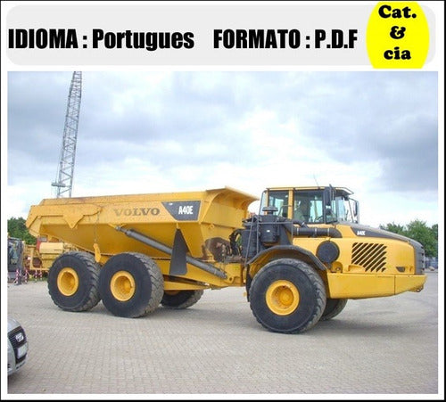 Catalogo De Pecas Caminhoes Articulados Volvo - A40e - (em P