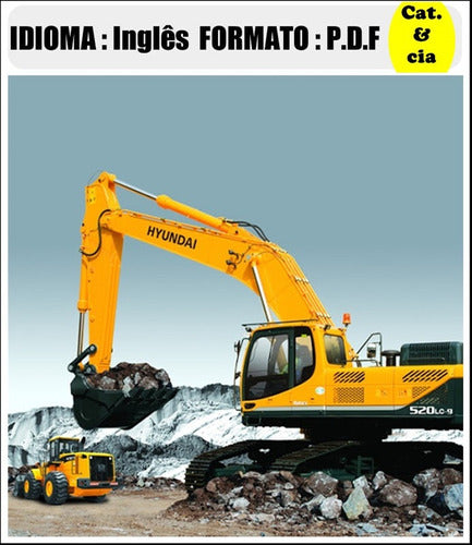 Catalogo De Pecas Escavadeira Hyundai - R520lc - 9 - (ingles