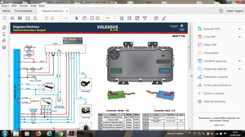 Diagramas Esquemas Eletricos Cummins Isl Constellation Vw