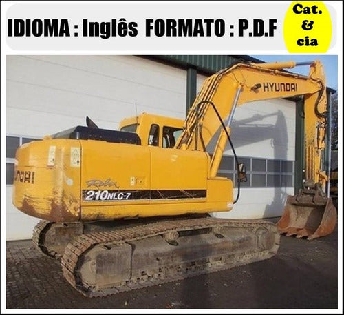 Catalogo De Pecas Escavadeira Hyundai - R210nlc- 7 - (ingles