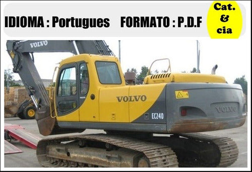 Catalogo De Pecas Escavadeiras Volvo - Ec240 Lc - Pt-br