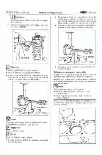 Manual Mecânica Oficina Serviço Gm C10 D10 A20 C20 D20 D40