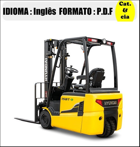 Catalogo De Pecas Empilhadeira Hyundai -15-18-20bt-9 - (ingl
