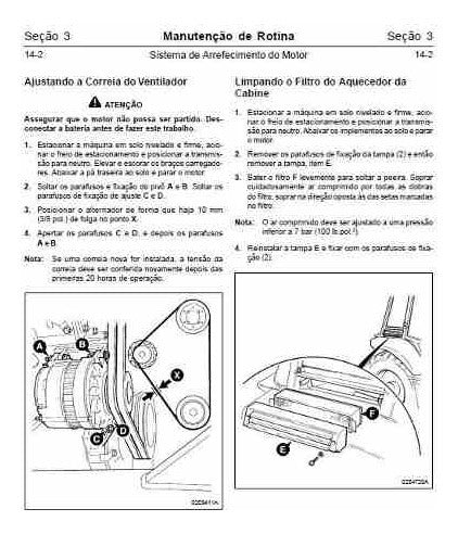 Manual De Serviço Retroescavadeira Jcb 214, 215, 217, 3cx.