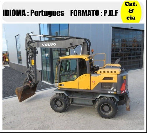 Catalogo De Pecas Escavadeiras Volvo - Ew160d - Pt-br