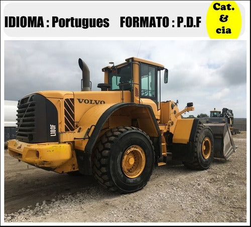 Catalogo De Pecas Pa Carregadeira Volvo - L180f - (em Portug