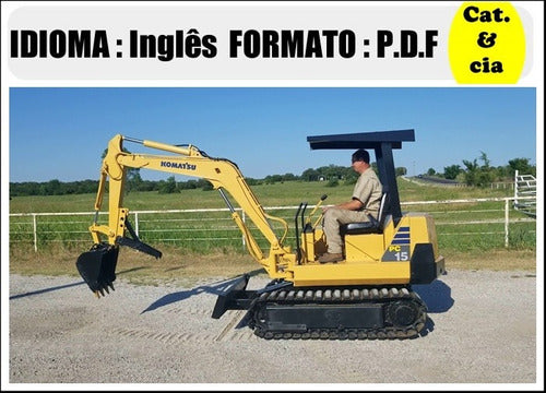 Catalogo De Pecas Escavadeiras Komatsu - Pc15-2