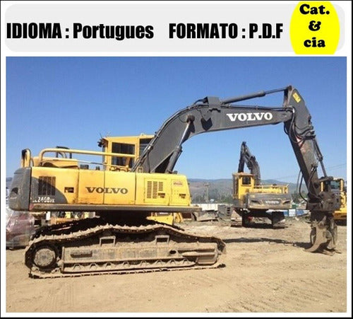 Catalogo De Pecas Escavadeiras Volvo - Ec240b Fx - Pt-br