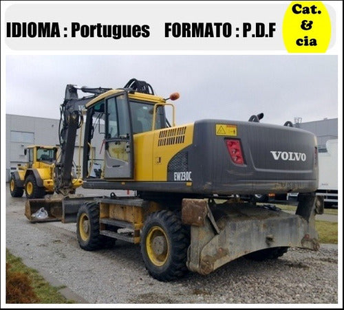 Catalogo De Pecas Escavadeiras Volvo - Ew230c - Pt-br