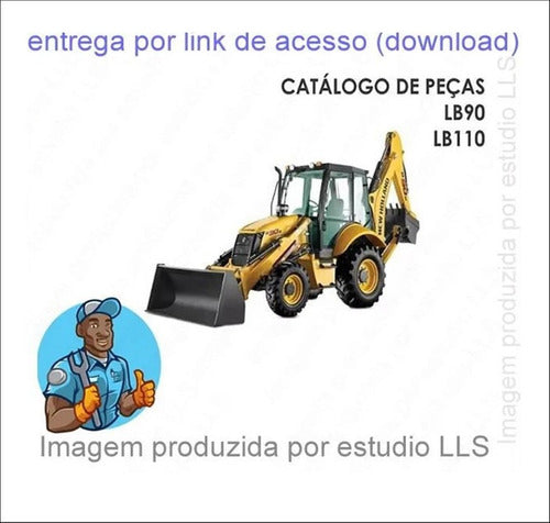 Catálogo Peças Retroescavadeira New Holland Lb90 Lb110