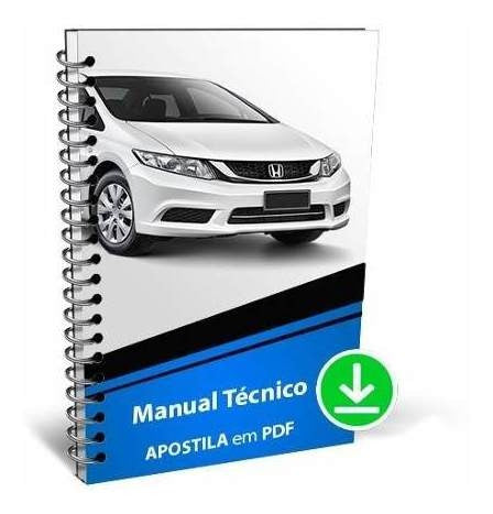 Manual Serviços Reparação Honda Civic 1.8 Flex