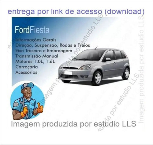 Manual Reparação Serviço Ford Fiesta 1.0l 1.6l 2003 - 200